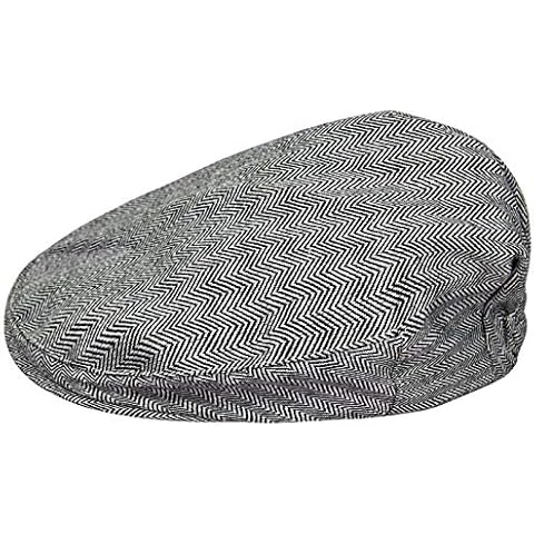 mintgreen Baby Herringbone Flat Cap Vintage Hat,Dark Grey, 3-6 Months, 44 Cover