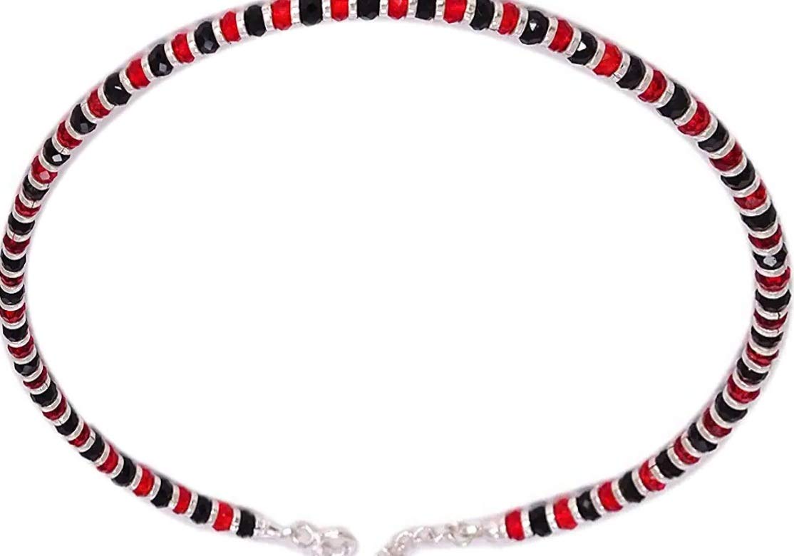 See full amazon price history chart for Nemichand Jewels Black and Red in 92.5 Sterling Silver Nazariya Anklet for Women Nemichand Jewels Black and Red in 92.5 Sterling Silver Nazariya Anklet for Women (B07H3XF3SW) Amazon Price History, Amazon Price Tracker