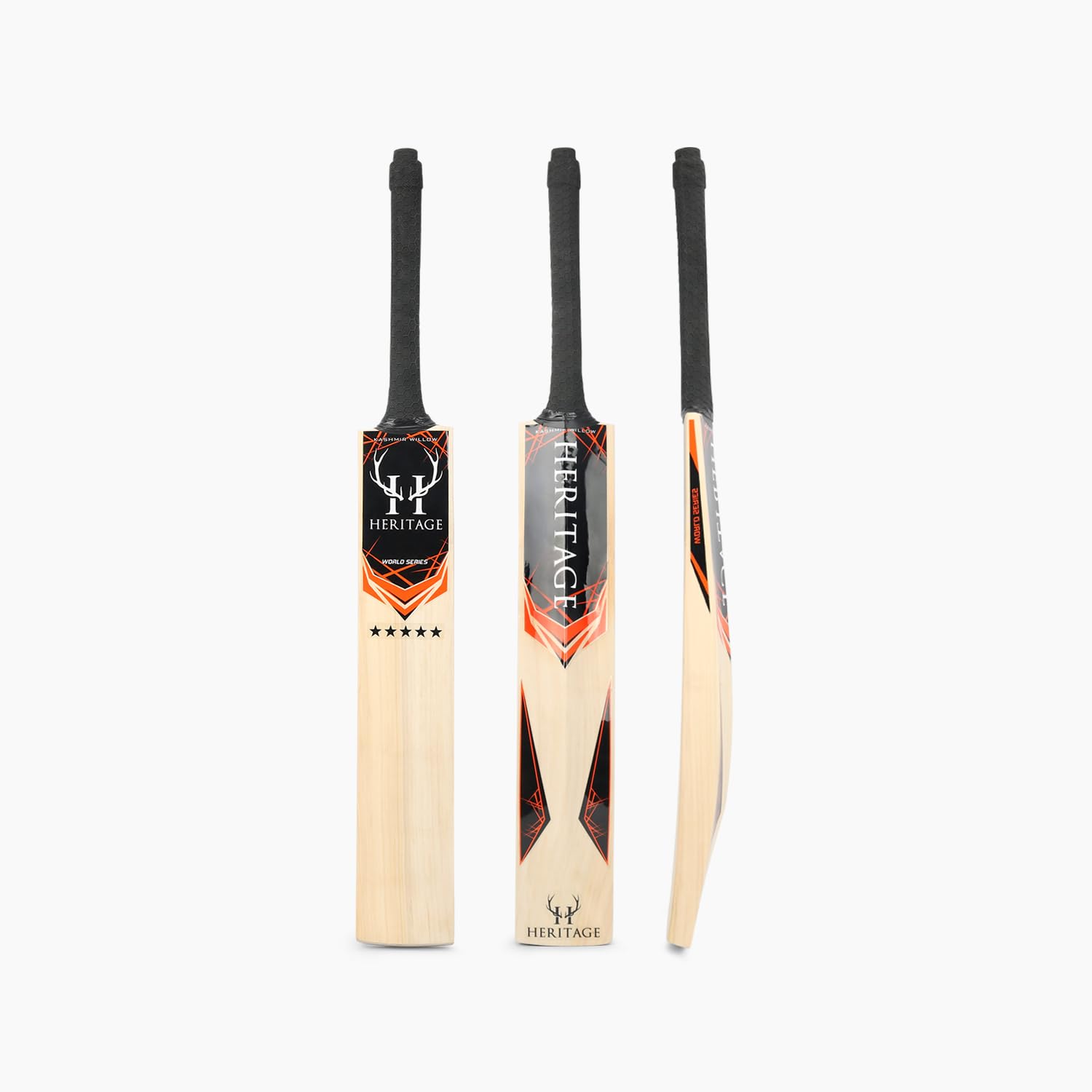 Heritage World Series Cricket Bat Suitable for All Levels of Players | Used in Matches & Tournaments | Made of Premium Quality to Provide Durability & Performance for Adults and Juniors