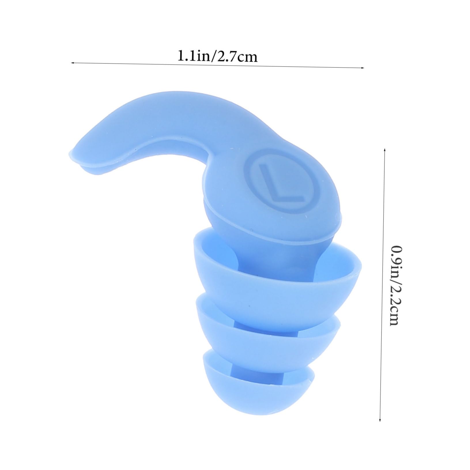 BESPORTBLE Concert Ear Plugs Reusable Sound Blocking Ear Plugs Silicone Material for Sleep