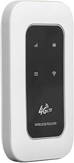 Bewinner 300Mbps High Speed 4G LTE WiFi Hotspot, Portable Travel Mobile Hotspot Router with SIM Card Slot, Supports 10 Users for Home & Car, USB Internet for Laptop