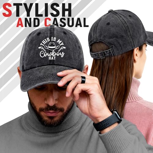 Gorra vaquera de algodón ligera y ajustable unisex miniatura 4