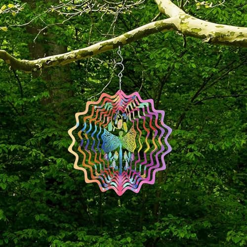 Carillon à vent libellule 3D idée cadeau décoration maison et extérieur originale