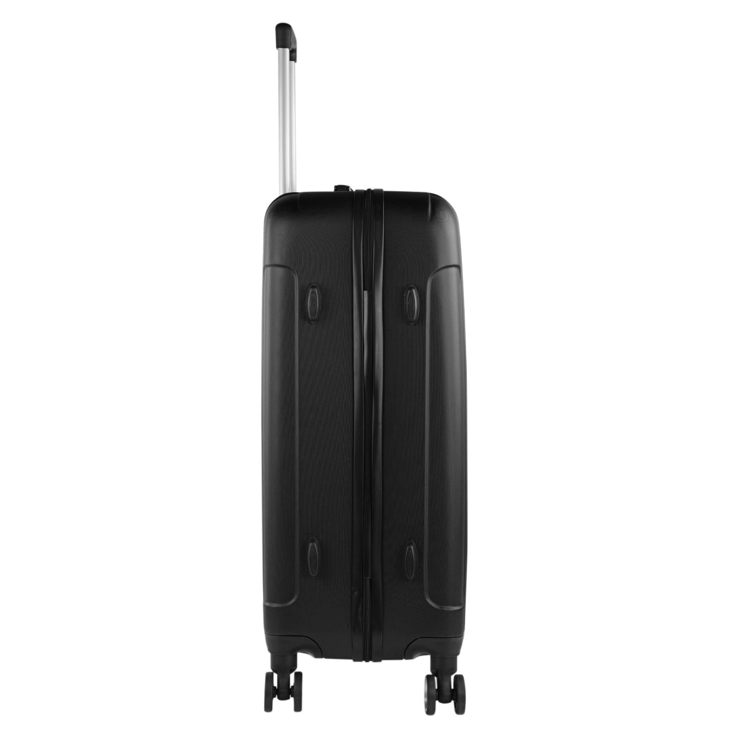 ITACA - Maletas Grandes De Viaje Rígidas Ligeras con 4 Doble Rueda 360° Maleta Grande 23 Kilos Alta Resistencia Maleta XL Duradera, Negro