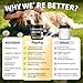 POPPAW Advanced Calming Chews for Dogs-Brain & Composure Support with 7 Mushrooms, Ashwagandha, Omega-3 DHA & EPA, Anxiety Relief Dog Calming Treat, All Breeds & Sizes, Chicken Flavor, 135Ct