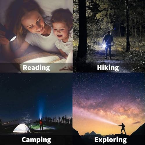 Kit Lanterna Torch Led Alta Potencia X900 Carregador residencial e Veicular, Sinalizador, Bateria de