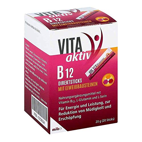 VITA AKTIV B12 Direktsticks mit Eiweißbausteinen 20 St