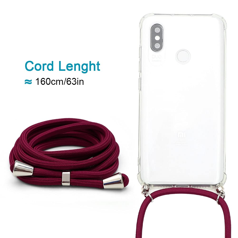 Funda Con Cuerda Para Xiaomi Poco F7 Pro/Xiaomi Poco F7 Ultra Carcasa