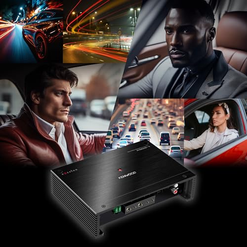 KENWOOD eXcelon X503-1 Class D Mono Power Amplifier – 1000W Max Power, Variable Low Pass Filter, Bass Boost, Wired Remote Included - Image 6
