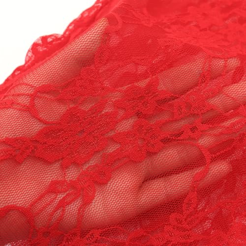 Image of Noomelfish Girls Lace Layering Tops Sheer Mesh Tee Shirts Blouse (5-12 Years)