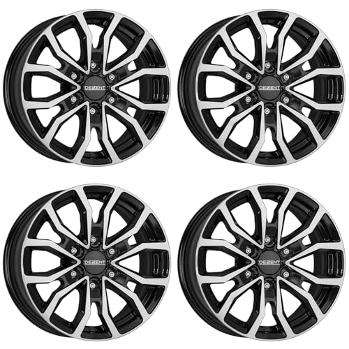 4x Dezent llantas KC dark 7.5Jx18 ET25 6x139.7