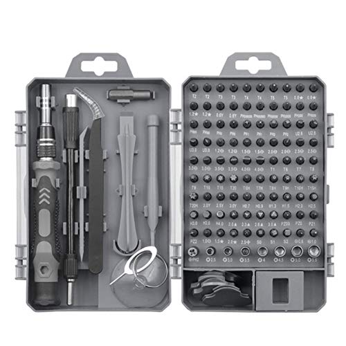 115 in 1 Schraubendreher-Satz, Schraubendreher Bit-Satz, Multi-Funktions-Präzisions-Handy-Reparatur-Gerätehandwerkzeuge Torx-Hex