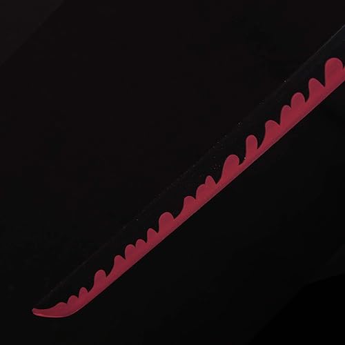 Miniatura 4 de Sword Valley Espada de la serie Demon de aproximadamente 40.9 pulgadas Cosplay Prop Anime Slayers Katana Samurai Sword Textura original de anime,