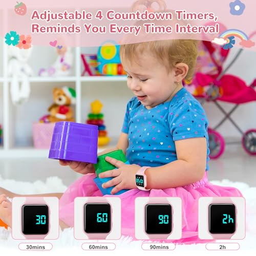 NN BEN NEVIS Potty Training Watch, Digital Toddler Watch with Countdown/Music/Alarm Clocks/Vibration Reminder and Waterproof, Remind Toddler to Go to The Toilet4