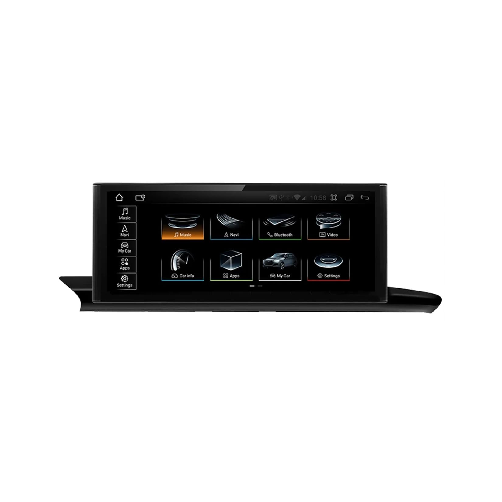 Écran tactile 12.3" Audi A6 A7 avec commandes au volant préservées