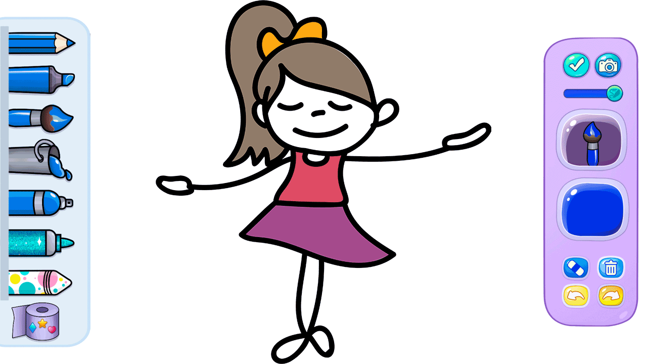 Princess Doodle coloring book 🎨 Games for Kids Kids Painting GamesAmazon.inAppstore for