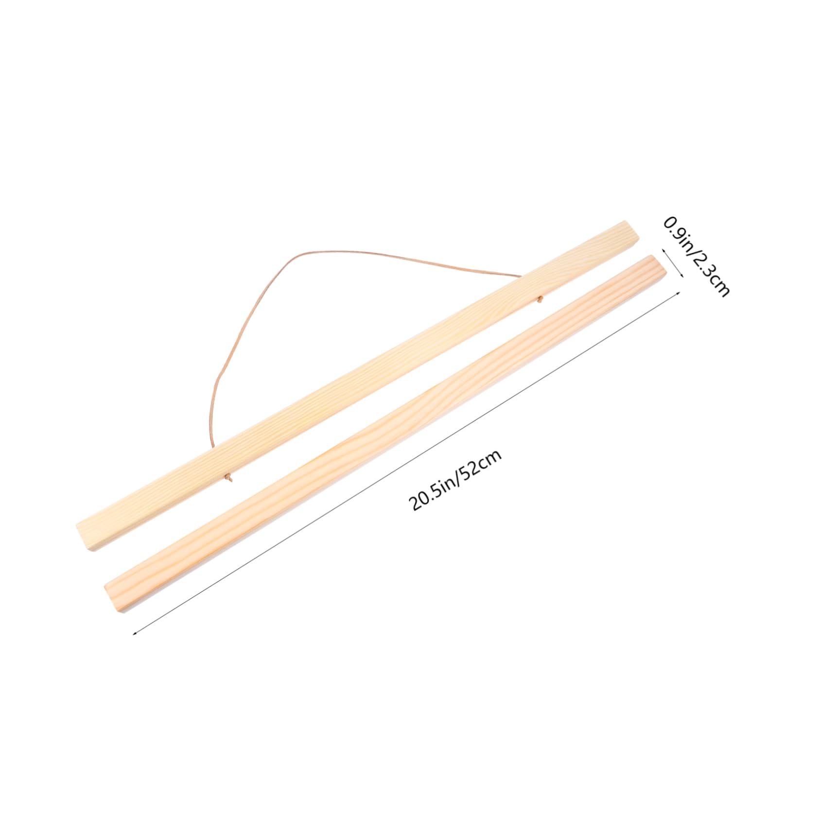 ABOOFAN 2stücke Magnetische Holz Posterleiste Aus Kiefer Einfaches Aufhängen Von Bildern Und Postern Für Zuhause Flexibles Design Mit Starkem Halt Für Kunstwerke Und Drucke