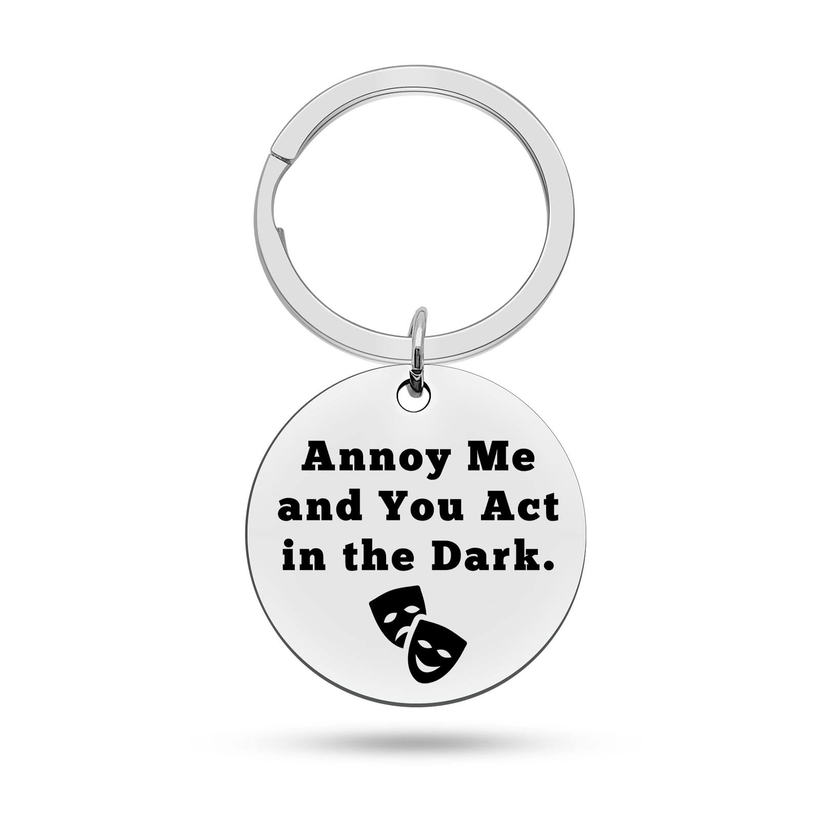 HeigebiTheater Gifts Drama Keyring Theatre Drama Gifts Drama School Graduation Gifts for Drama Students