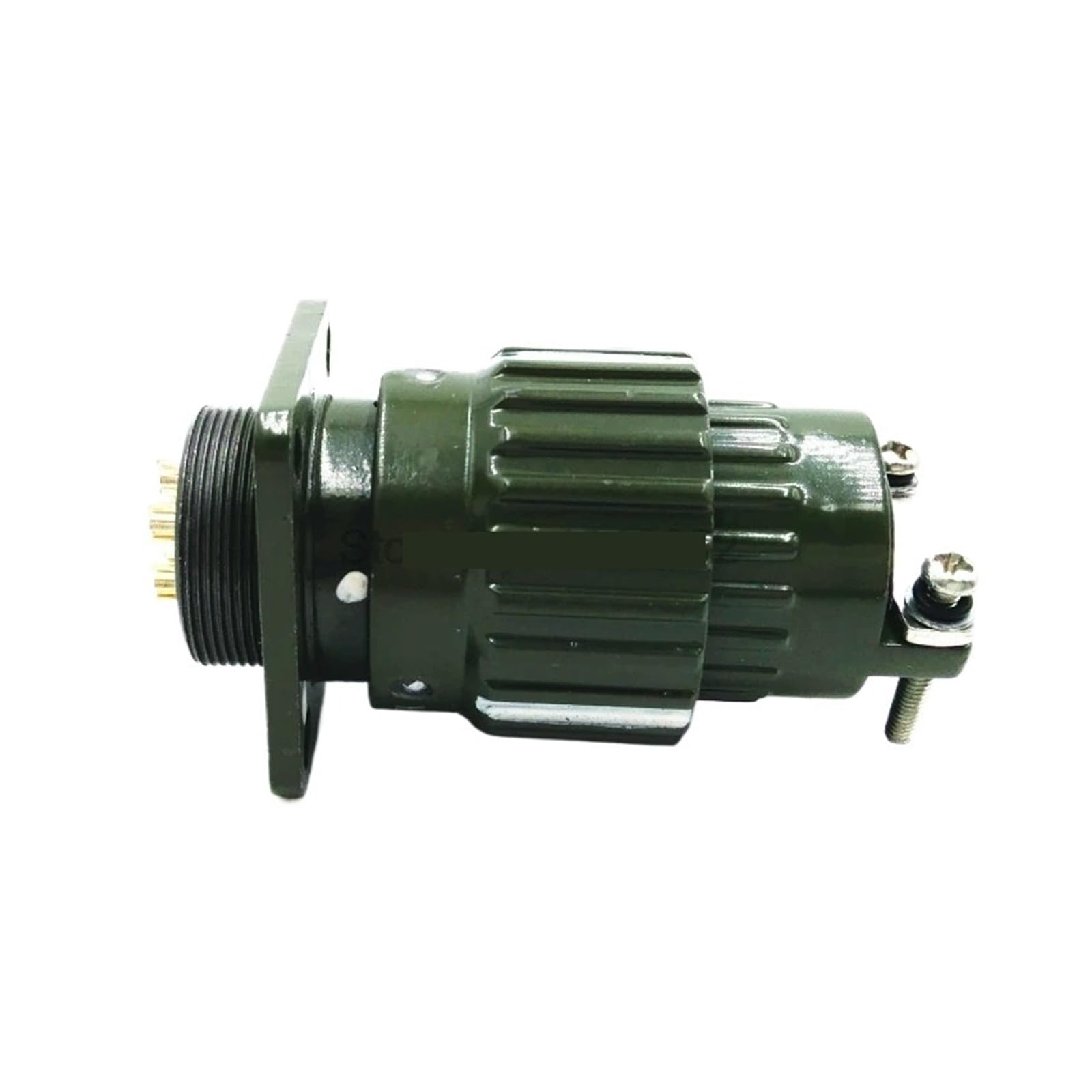 21 mm Y21M klamra złącze kabla męskie i żeńskie zielone (2 piny)