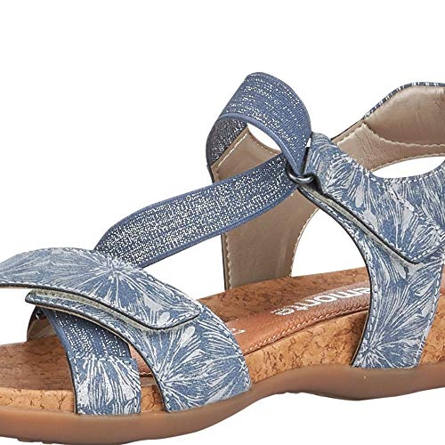 Womens Odense Adria Velcro Strap Sandali R3257-12