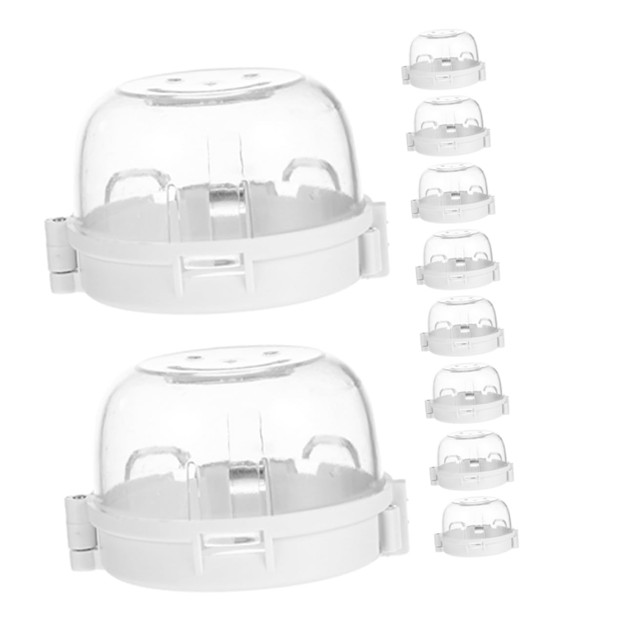 ORFOFE 14Pcs Safety Lock Stove Knob Covers Practical Gas Stove Knob Protectors for Home Safety Protection Against Accidental Touch for Boy Girl Easy to Use Guards