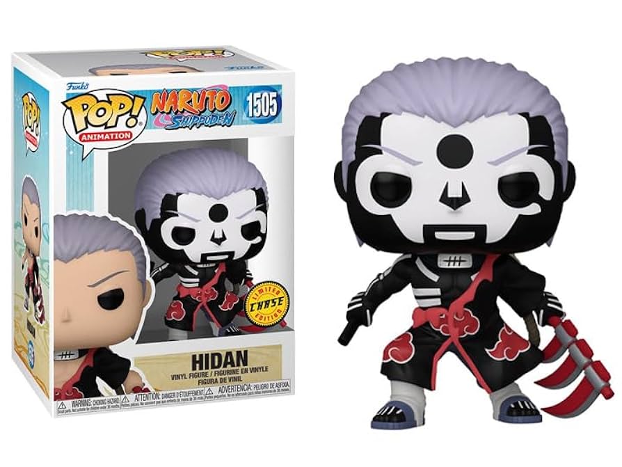 Amazon.com: POP Naruto Shippuden - Hidan Limited Edition Chase Funko Vinyl  Figure (Bundled with Compatible Box Protector Case), Multicolor, 3.75 :  Toys & Games