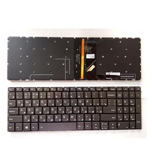 RU/JP/FR/BR/�p�L�[�{�[�h IdeaPad 15sARE 2020 15SIIL 15sIML 2020/330C-15IKB 5-15IKB V730-15IKB chao5000 V330-15IGM �p(Silver)