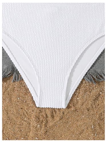 Image of RoseSeek Girl's 2 Piece Padded Bathing Suit Wireless Starfish Swimsuit Spaghetti Strap Vacation Beachwear Set