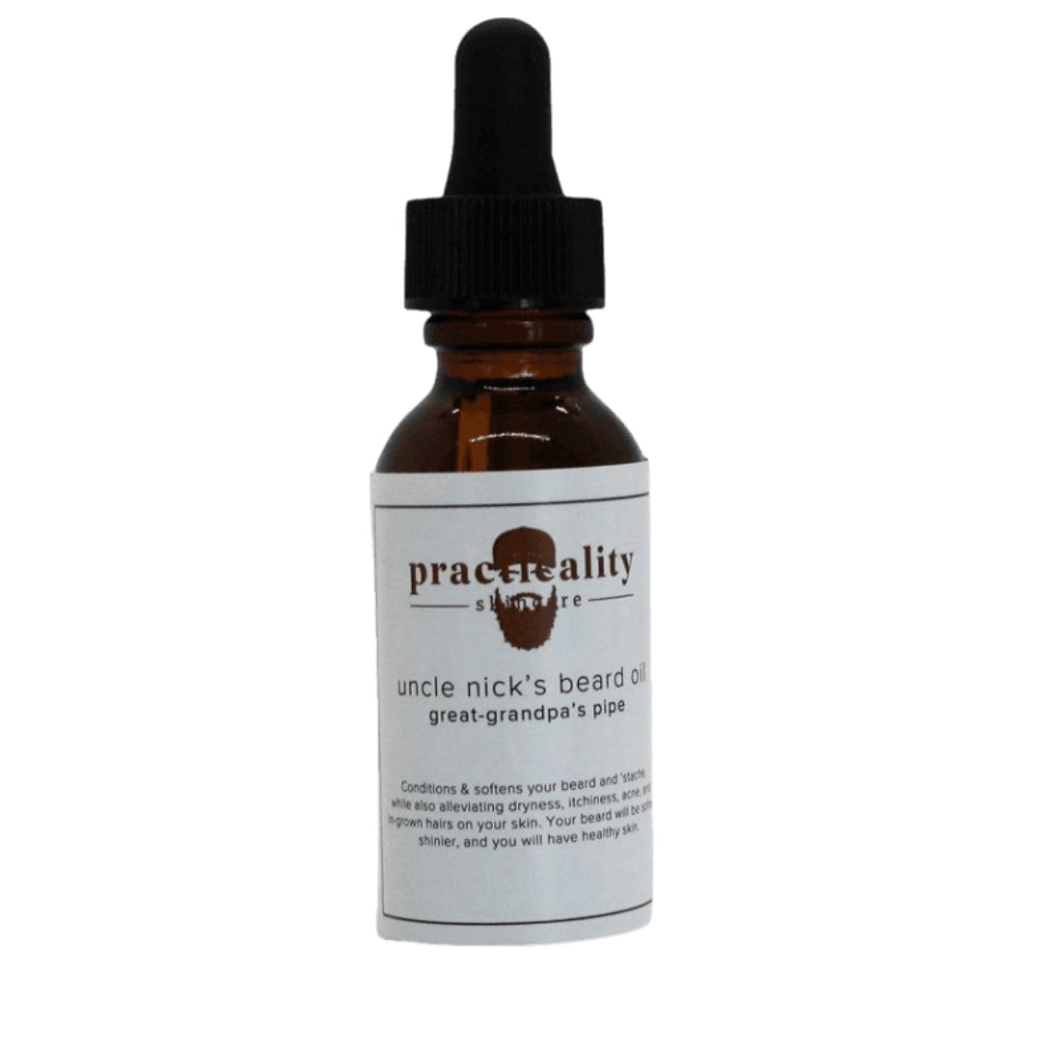 practicality Uncle Nick’s Beard Oil Great Grandpa’s Pipe Scent | Jojoba and Argan Beard oil| 30 ML | 1 Pc