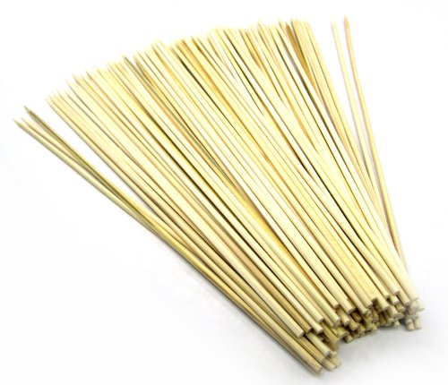 21st Century B66A 10-Inch Bamboo Skewers, 100-Pack