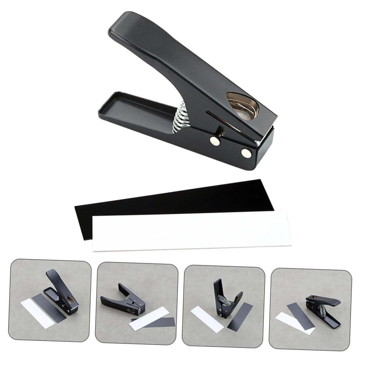 Punzone per Plettri Chitarra Nero, Strumento Maker Professionale | Lavorazioni DIY e Uso Professionale, Metallo e Plastica, Portatile, Nessuna Abilità Speciale Richiesta