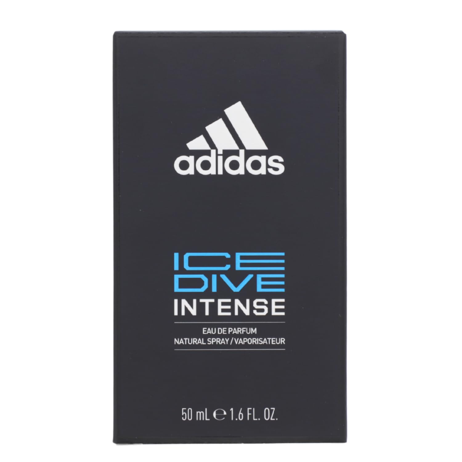 adidas Ice Dive Eau de Parfum – intensywne i wodne perfumy męskie – 1 x 50 ml