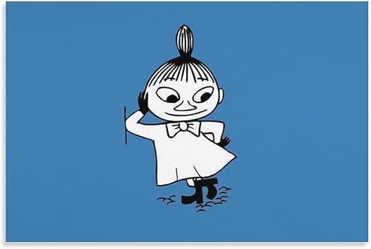 Amazon Co Jp ムーミン リトルミィアートパネル モダン 壁飾り 部屋飾り 壁掛け 壁絵 壁アート Panmaxアート パネル ソファの背景絵画 インテリア ウォールアート ポスター 絵 ホーム キッチン
