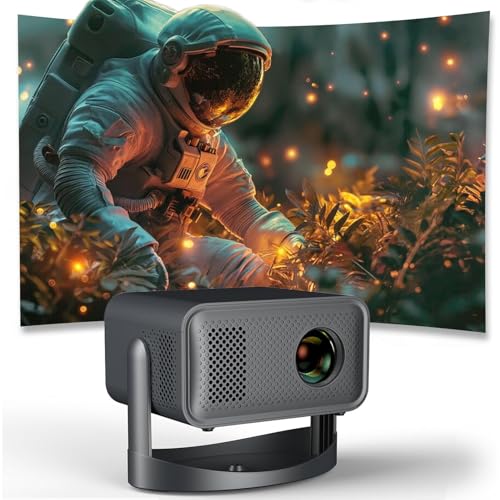 4K Mini Projetor Portátil com WiFi e Bluetooth, Mini Projetor com...