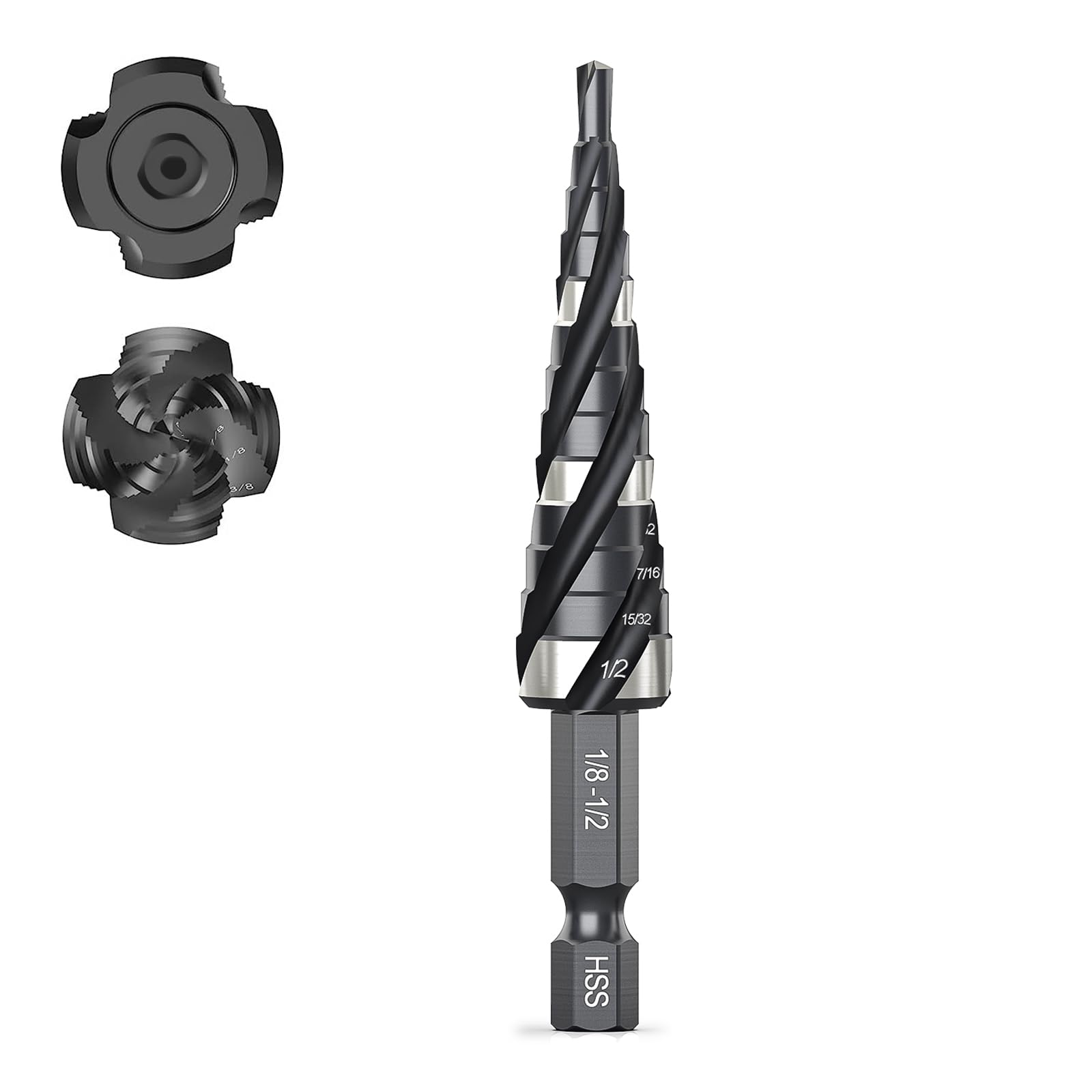 THINKWORK Step Drill & Countersink Set - HSS Precision -10