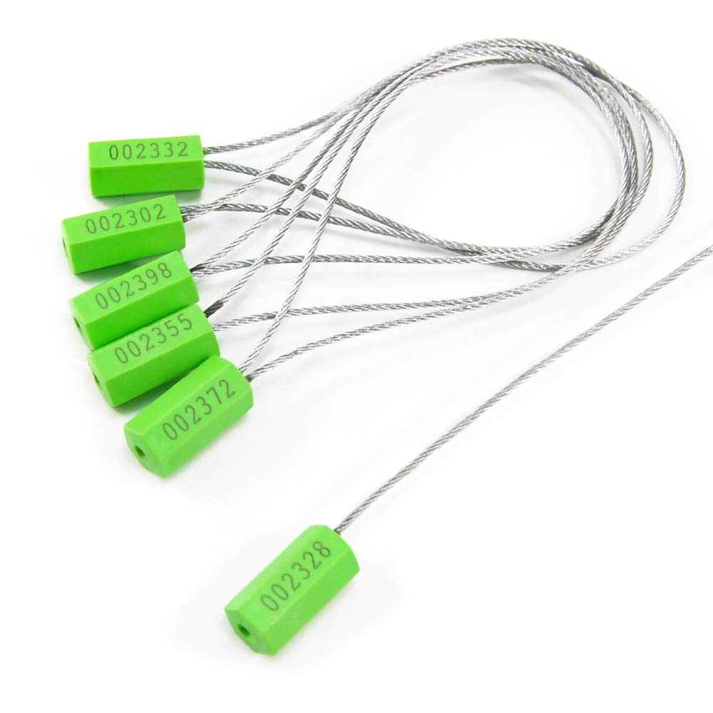 Bridas para cables, Bridas reutilizables con autocierre, ajustables y numeradas, multicolor, en varios tamaños(Grün,50)