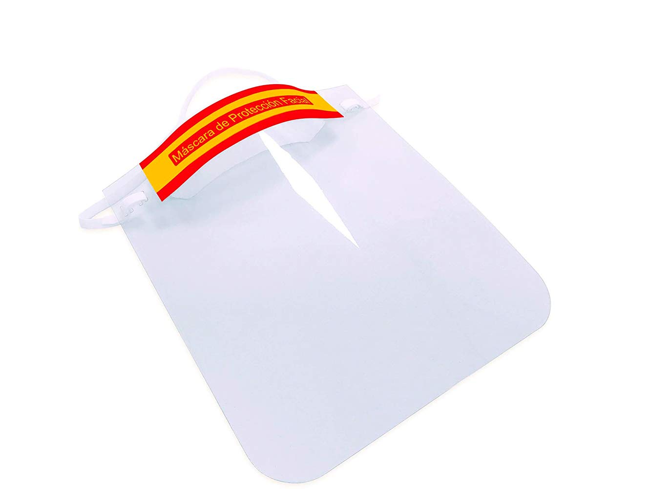 Oedim Pack de 10 Uds. | Pantalla de protección Facial Transparente | Visera protección máscara Facial | Medida 23 x 26 cm | Protección antisalpicaduras