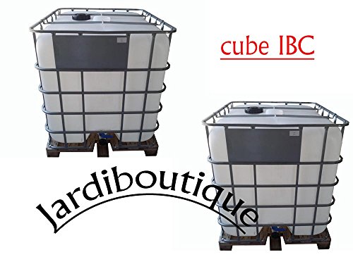 Preisvergleich Produktbild Zwei Tanks IBC 1000 L für Wasserspeicher