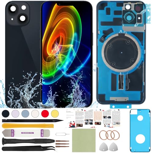ReuWeu Back Glass Cover Replacement Compatible with iPhone 14 All Carriers 6.1