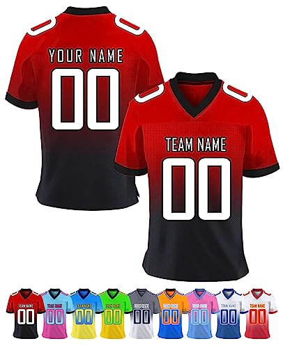 Custom Football Jerseys for Men Print Personalized Jersey Customized Sport Shirts Add Team Name Number Women/Youth