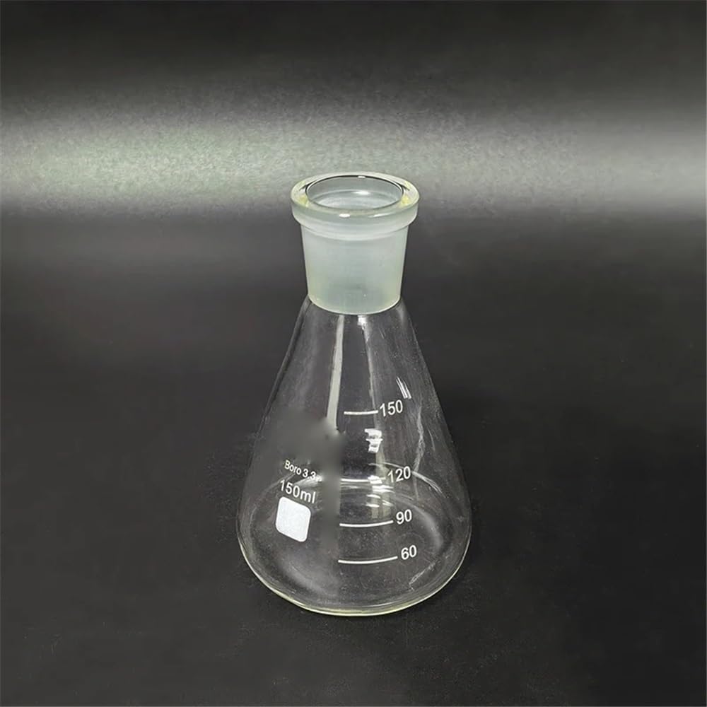 Attrezzature e forniture di laboratorio Beuta Erlenmeyer in vetro borosilicato, bottiglia conica, capacità 50-250 ml, forniture for vetreria