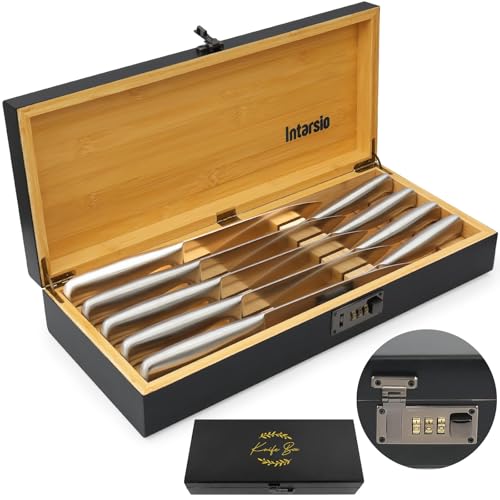 Lockable Bamboo Knife Storage Box