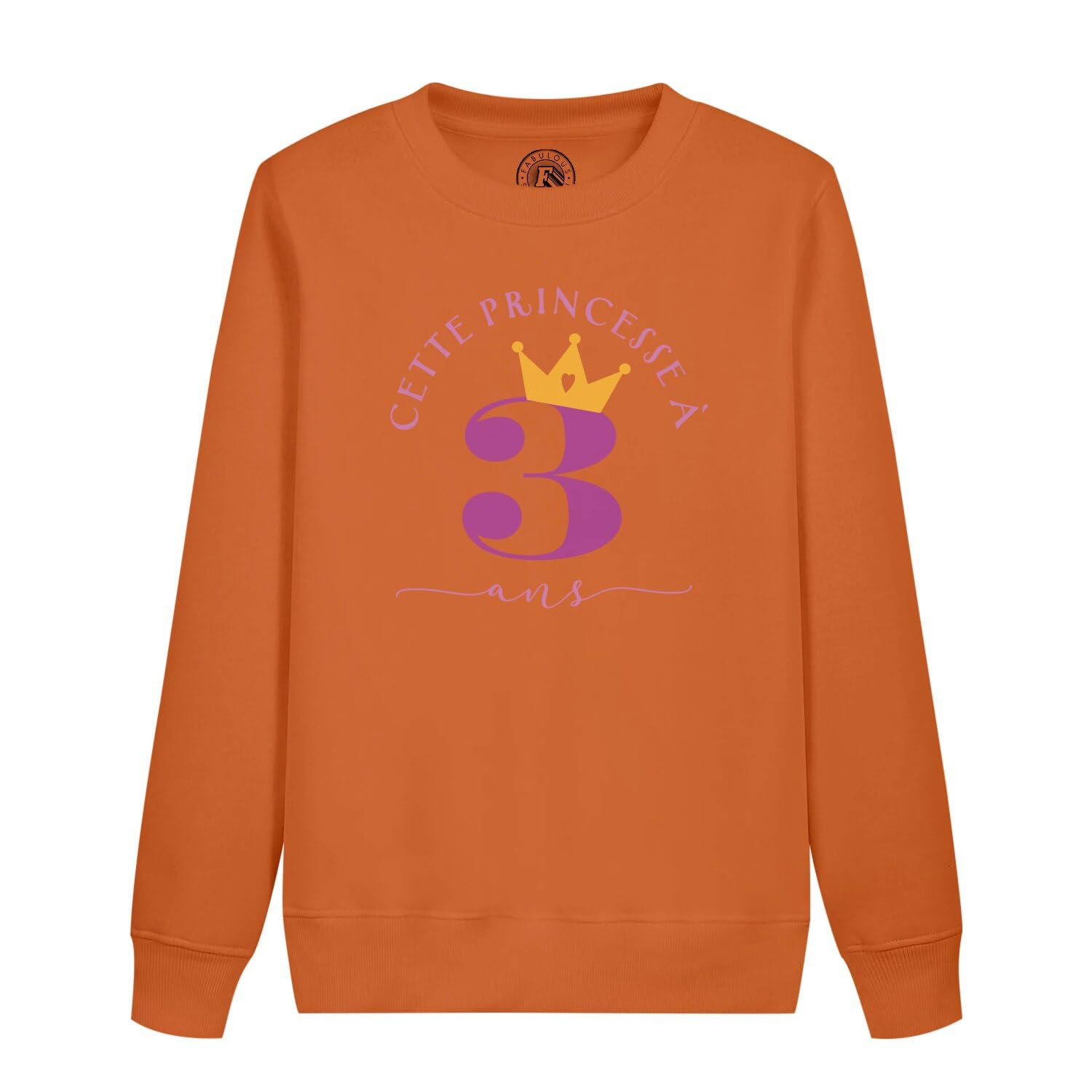 Sweat enfant 3 ans princesse pour des souvenirs magiques