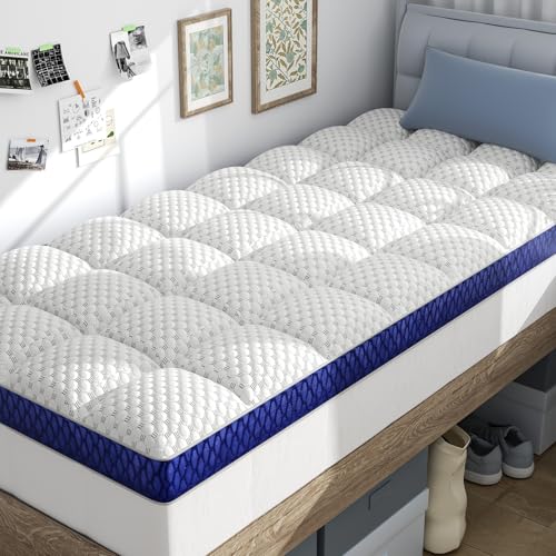 Dorm Room Essentials Twin XL Mattress Topper for Students Back to School