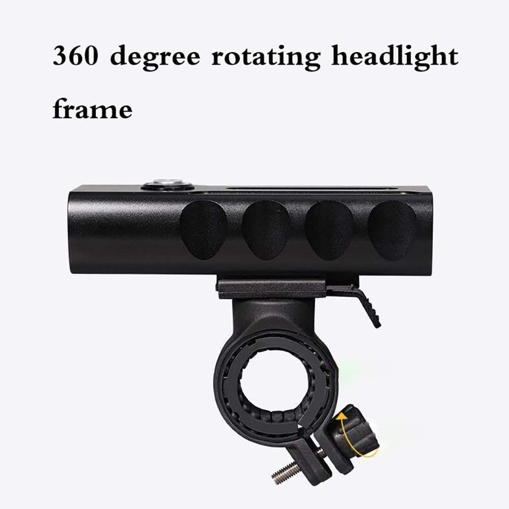 Luces de Bicicleta, Faros de 1000 lúmenes, Frontal de Bicicletas Recargables y Espalda, batería 5200 MAH, fácil instalación para Bicicleta de montaña y Bicicleta de cercanías, 3 Modelos de luz