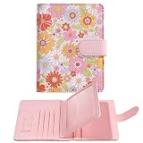 esseroo passport holder, passport cover, vaccine card holder, waterproof leather travel wallet with rfid blocking for men/women
