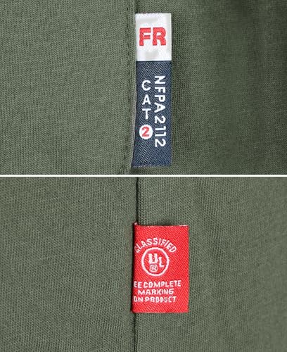 BOCOMAL FR Crew Neck Work Shirt