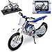 NEW Husvqarna FC 450 Blau Weiss Enduro Mit Sockel 1/18 Modell Motorrad