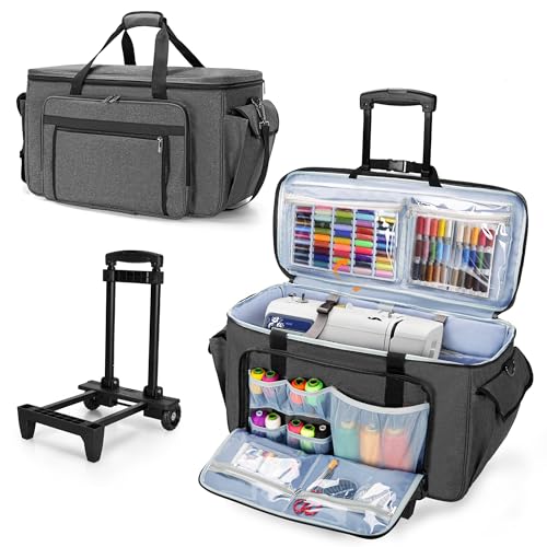 CURMIO Sewing and Embroidery Machine Carrying Case...