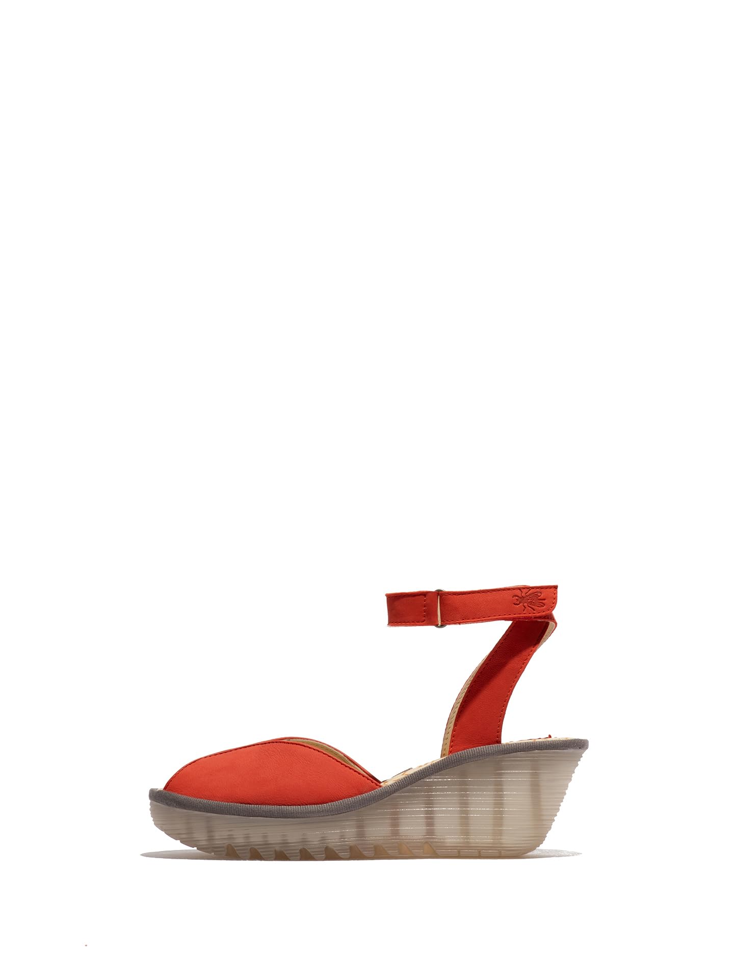 Fly London YAID552FLY Women's Sandal, Devil red